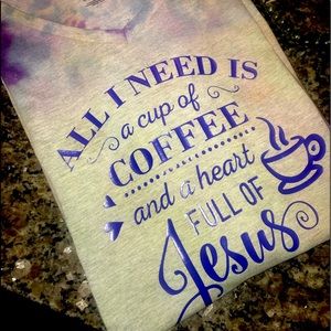 Faith based full figure T-shirt ❤️